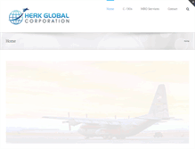 Tablet Screenshot of herkglobal.com